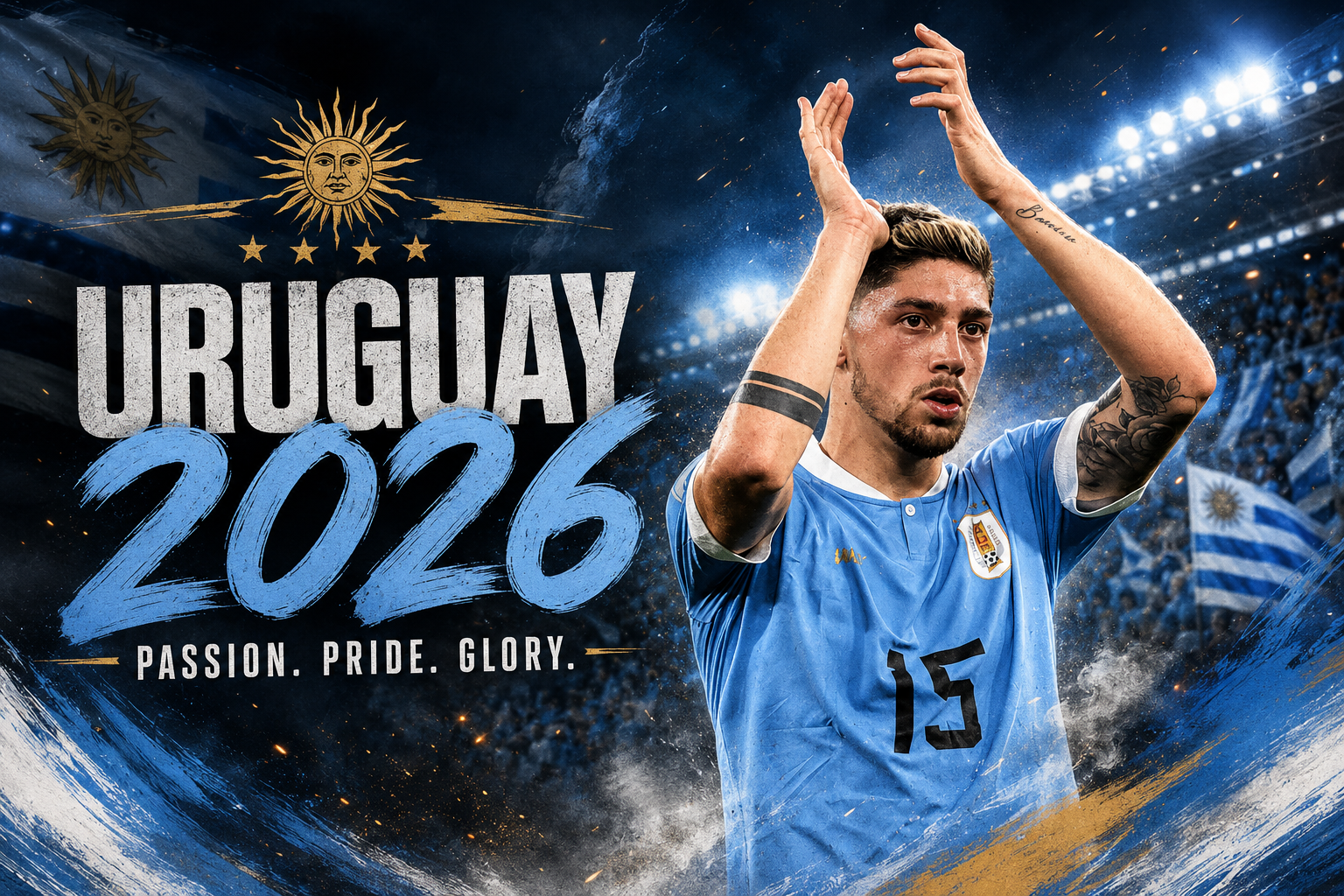 URUGUAY MASIH BELUM MAMPU MERAIH KEMENANGAN PERTAMA DI PIALA DUNIA 2026